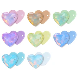 Mocha Heart Shape High Quality Glass Flatback Sew On Stones Glitter Crystal Rhinestones for Crafts Sewing Clothes