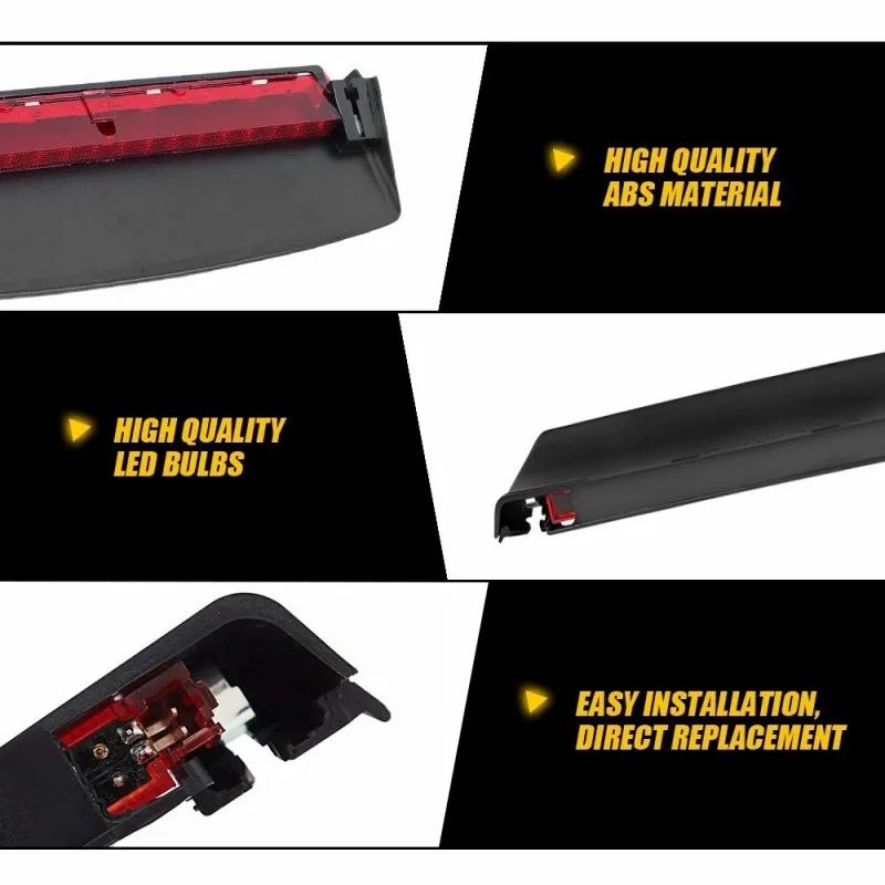 

For Audi A4 Quattro S4 B8 2009-2015 Car 3RD Third Brake Stop Light 8K5945097 Rear High Third Brake Signal LED Lamp Car Parts