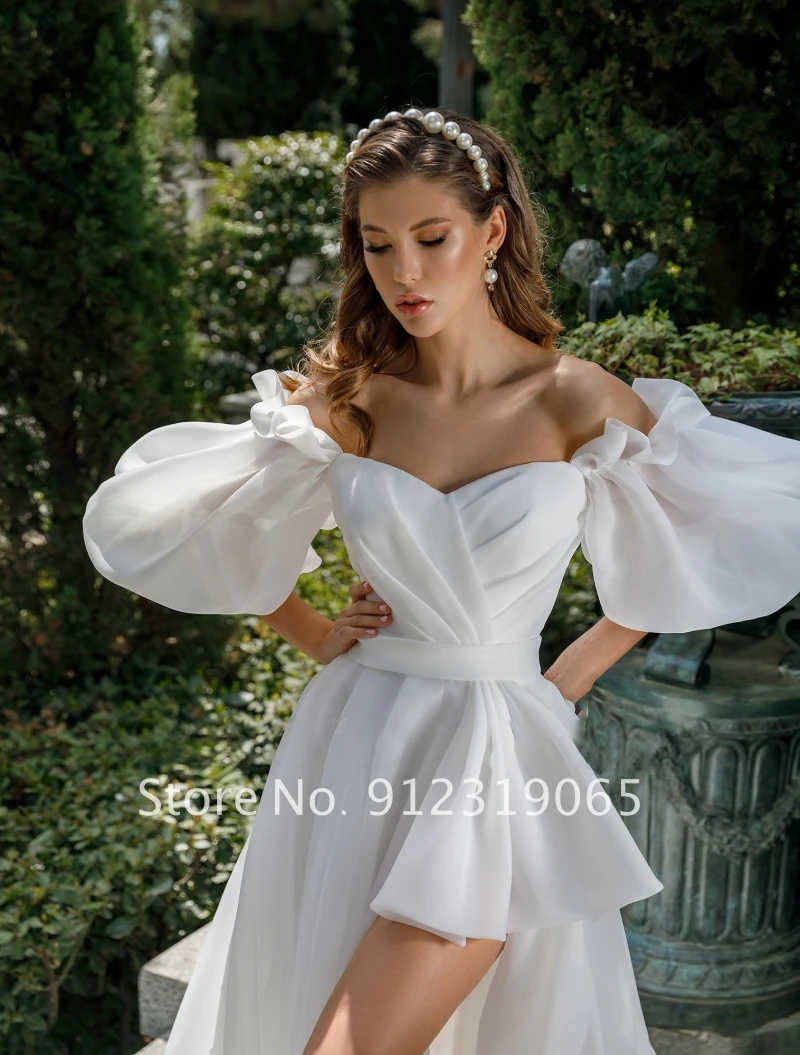 Customized New Front Short Long Back Wedding Dresses Classic Short Sleeve Bride Dress With Train Wedding Gown Vestido De Noiva - AliExpress 320 Customized New Front Short Long Back Wedding Dresses Classic Short Sleeve Bride Dress With Train Wedding Gown Vestido De Noiva - AliExpress 320