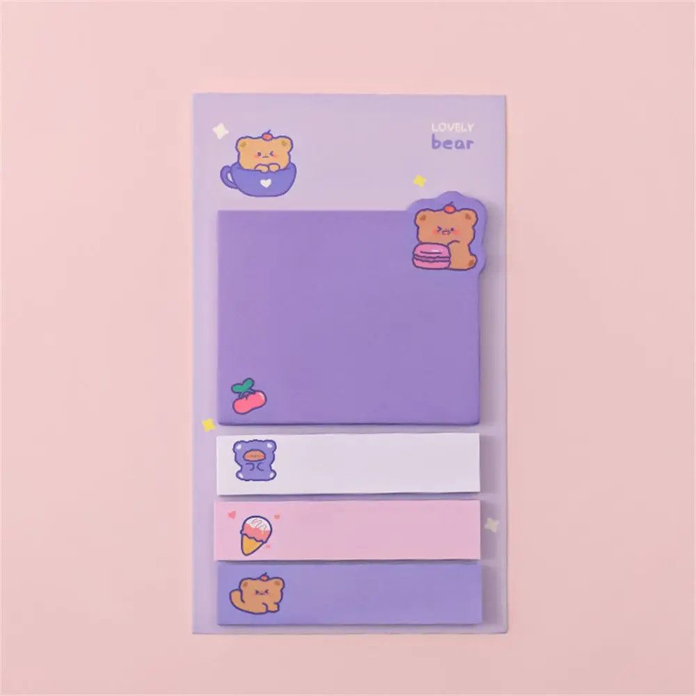 

80 Sheets Kawaii Cute Paper Stationery N Times Sticky Notes Memo Pads Bookmark Planner Stickers