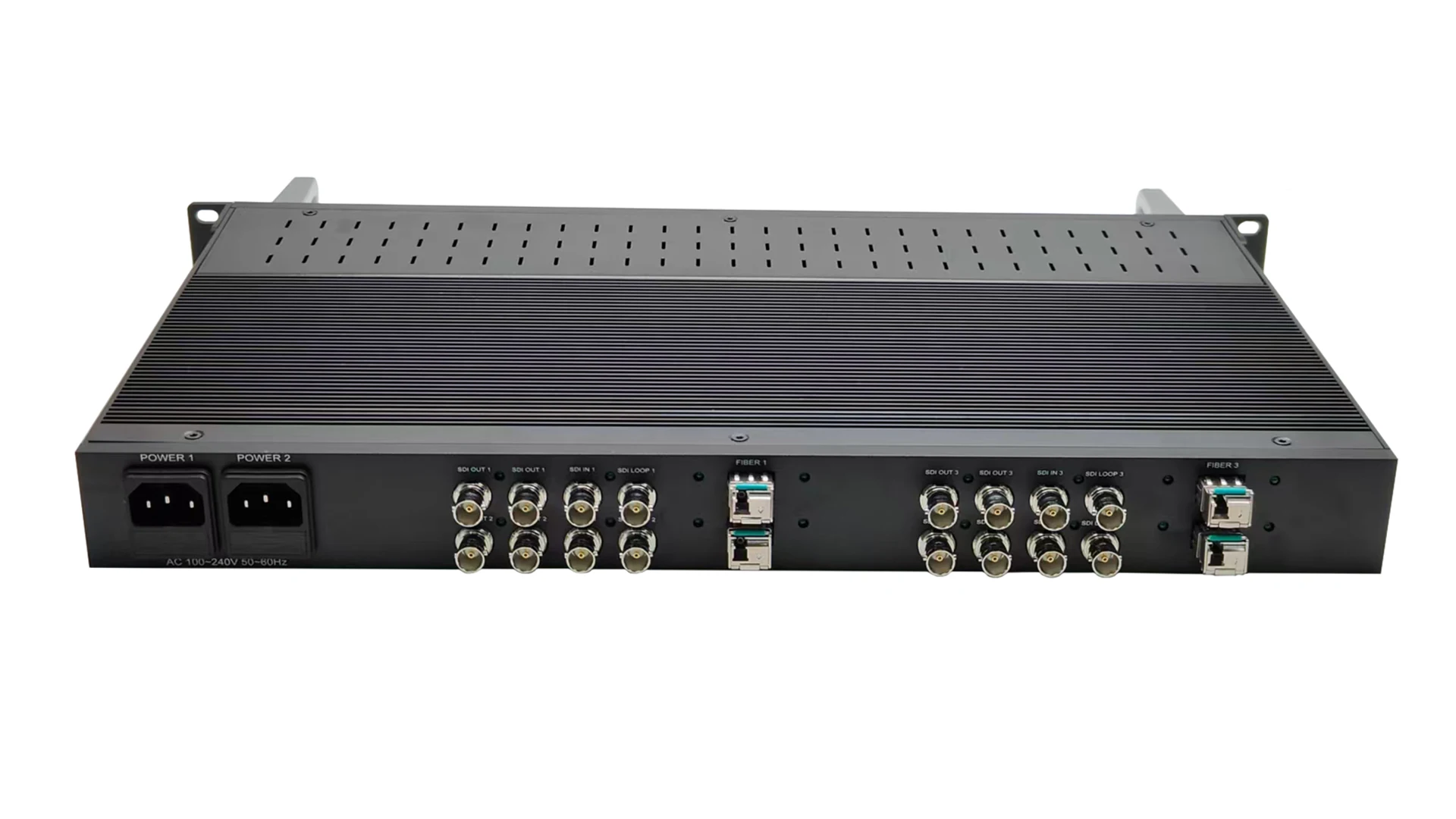 

Camera Fiber Converter 12G-SDI Video with return signals digital video Transceiver