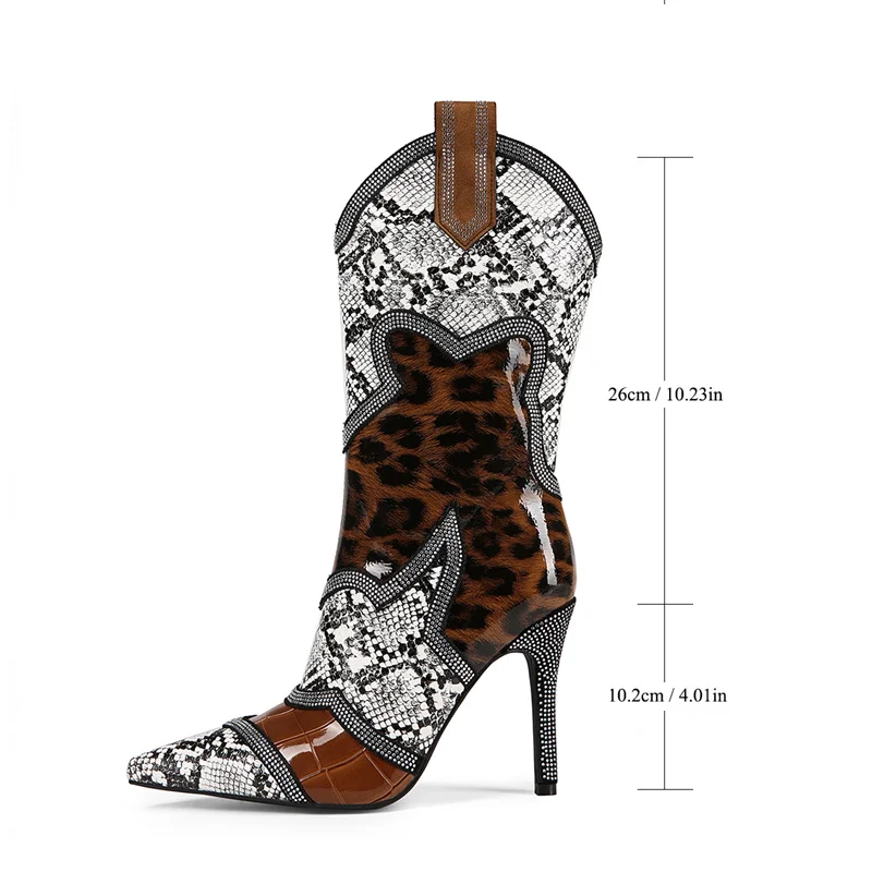 

YMECHIC 2026 Sexy Patchwork One Word Belt Ankle Boots Pointed Toe New Arrival Autumm/Winter Women Shoes Customzed Size 42 43 44