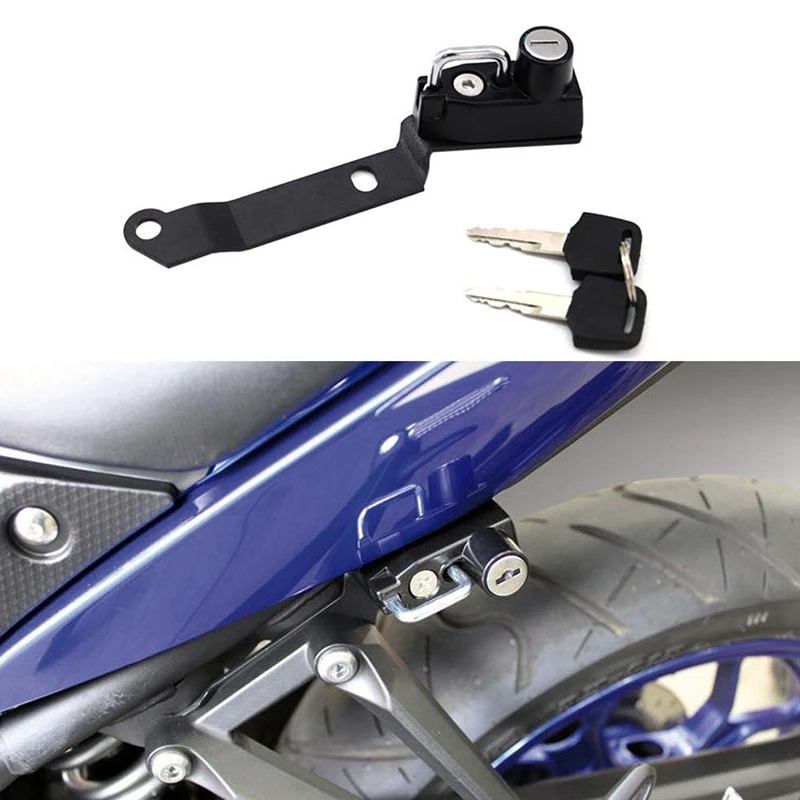 Motorcycle Helmet Lock Anti-Theft For Yamaha YZF-R25 YZF-R3 MT-25 MT-03