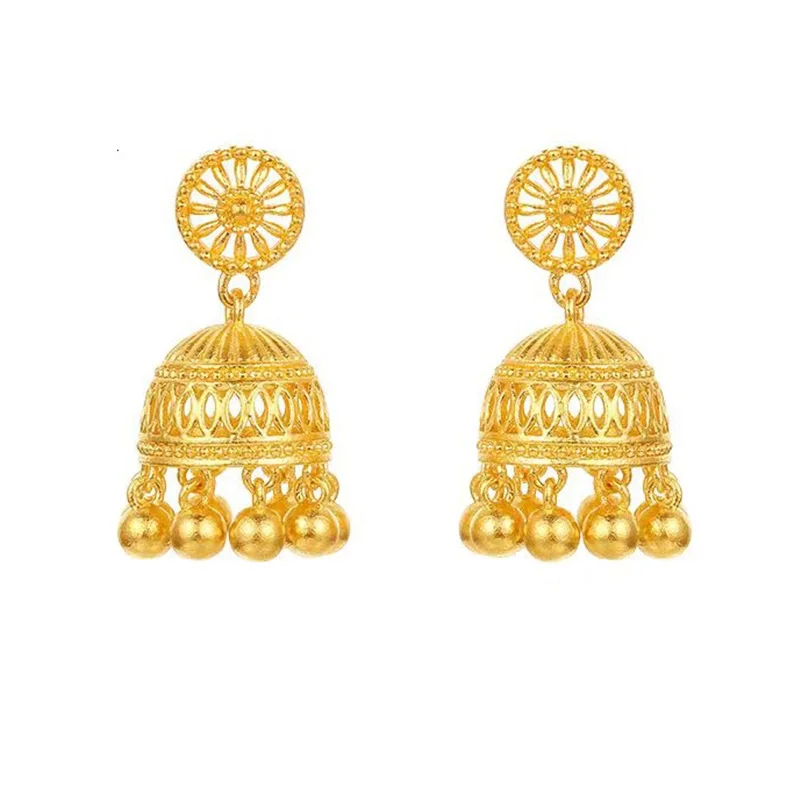 QEENKISS Gold Vintage Tassel Long Stud Earrings For Women Wedding Party Birthday Christmas Bride Mother Girl Lady Gifts EG5459