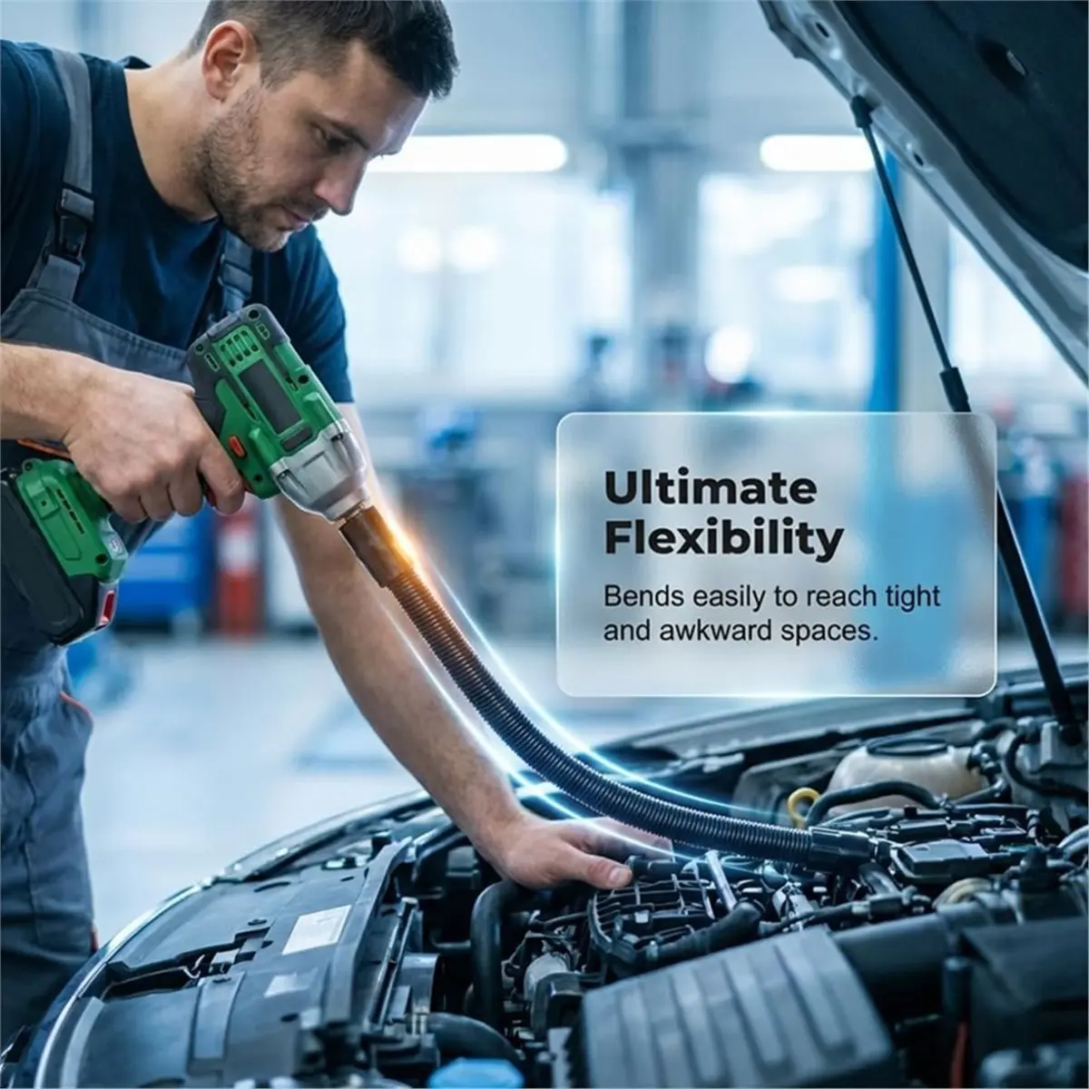 update. 1/2 Flexible Shaft Extension Extender Torque Socket,Ratchet Spanners Connecting Rod, Portable Hand Drive Tool