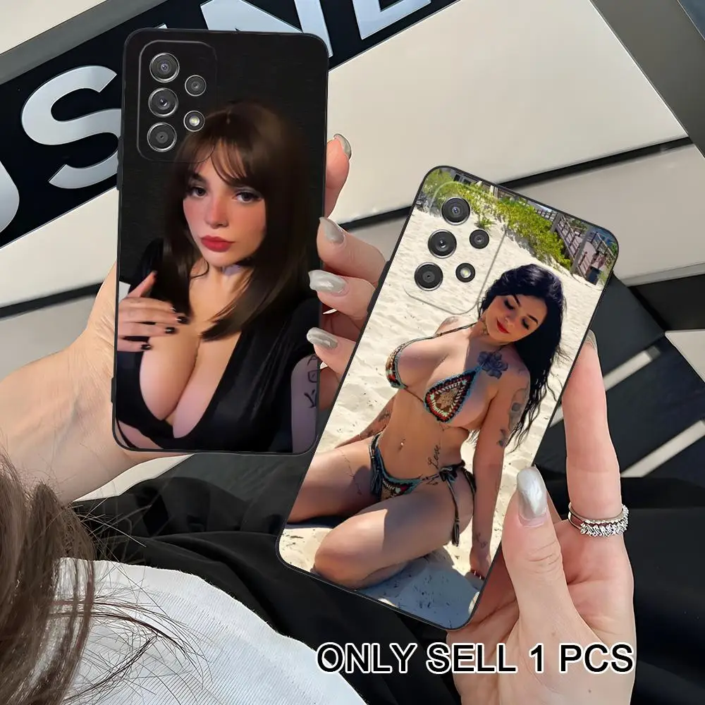 Karely Ruiz Matte TPU Mobile Phone Case for Samsung Galaxy A56 55 54 53 52 51 36 35 34 23 16 15 5G Colorful Cover