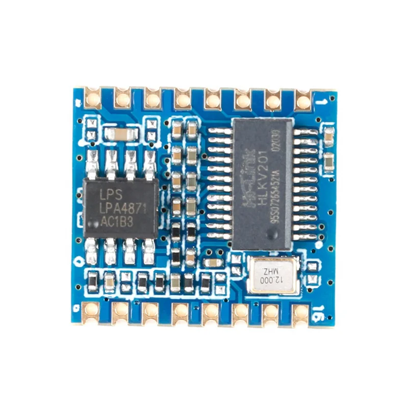 5X Hi-Link/HLK-V20 Smart Voice Recognition Control Board Module Serial Port Module Dual-Mode DIY-Y05A