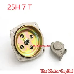 Clutch Bell Housing Drum Gear Box 25H 7 Tooth Sprocket For 47cc 49cc Pocket Bikes Mini Quad ATV Minimoto Scooter Buggy Go karts