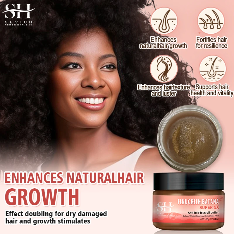 Naturals Anti-Hair Loss Oil Super 5x set African fast hair growth Chebe Batana oil butter  Fenugreek hair regrowth treatment