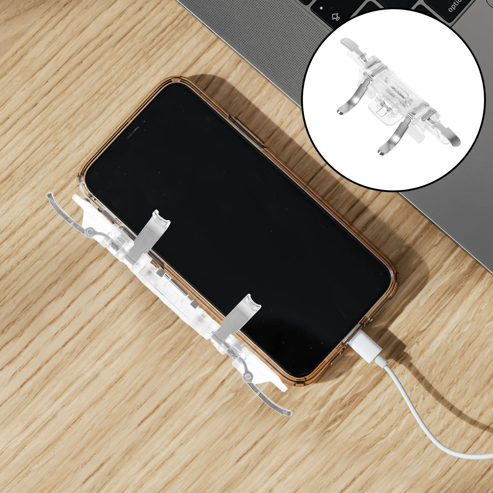 

1pcs Mobile Game Trigger Controller For Phone Gaming Handle Universal With Rapid Heat Dissipation High Sensitivity