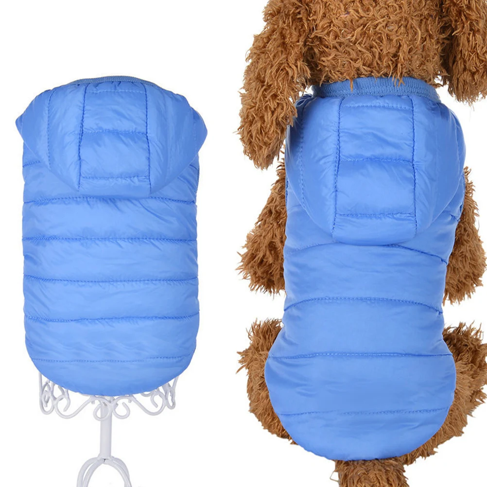 

Pet down Cotton Jacket Small Dog Padded Extra Coat Clothes Clothing Puppy Vest for Dogs Cat