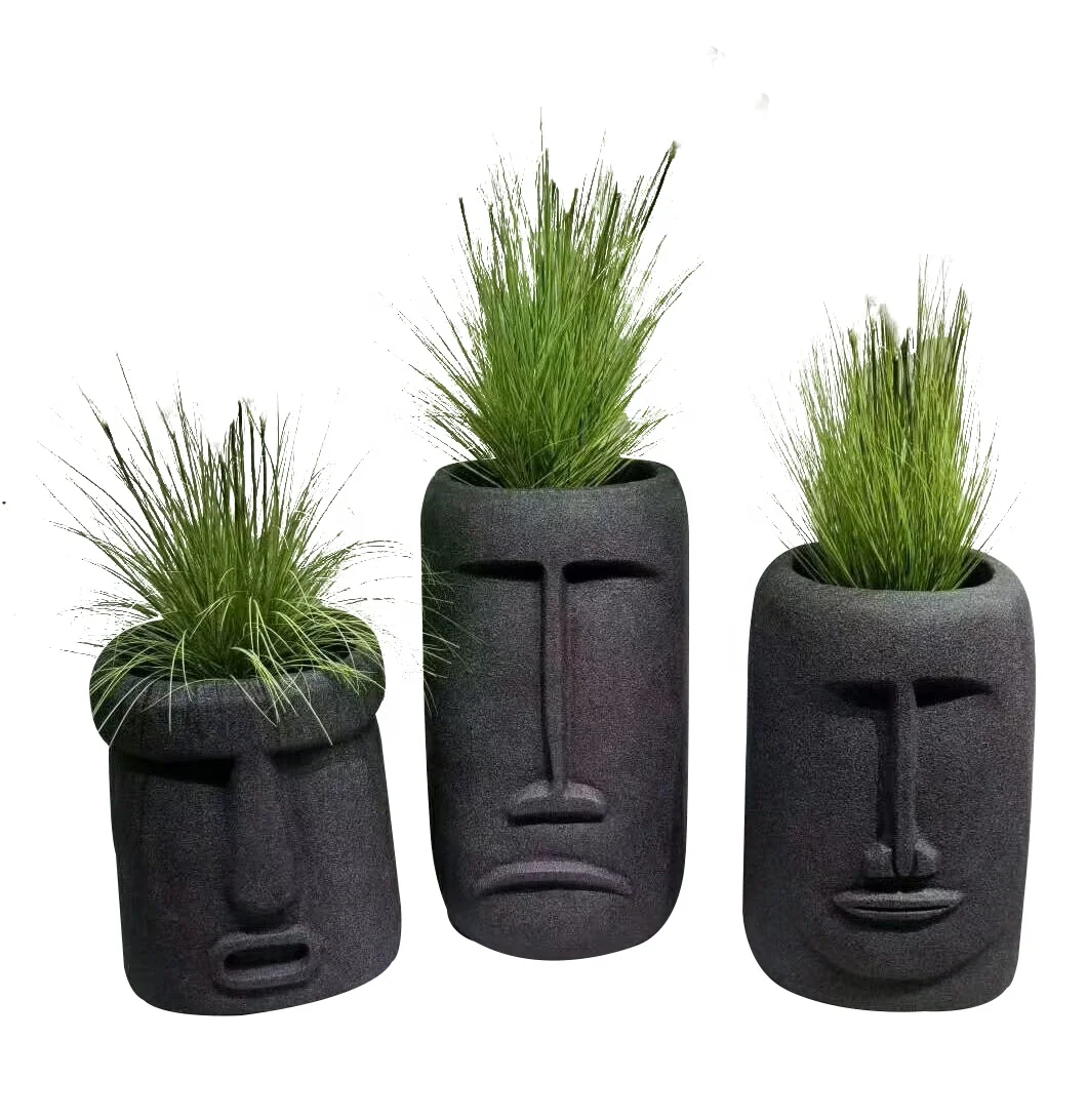 

Скандинавский цветочный горшок для внутреннего и наружного декоративного растения из стекловолокна