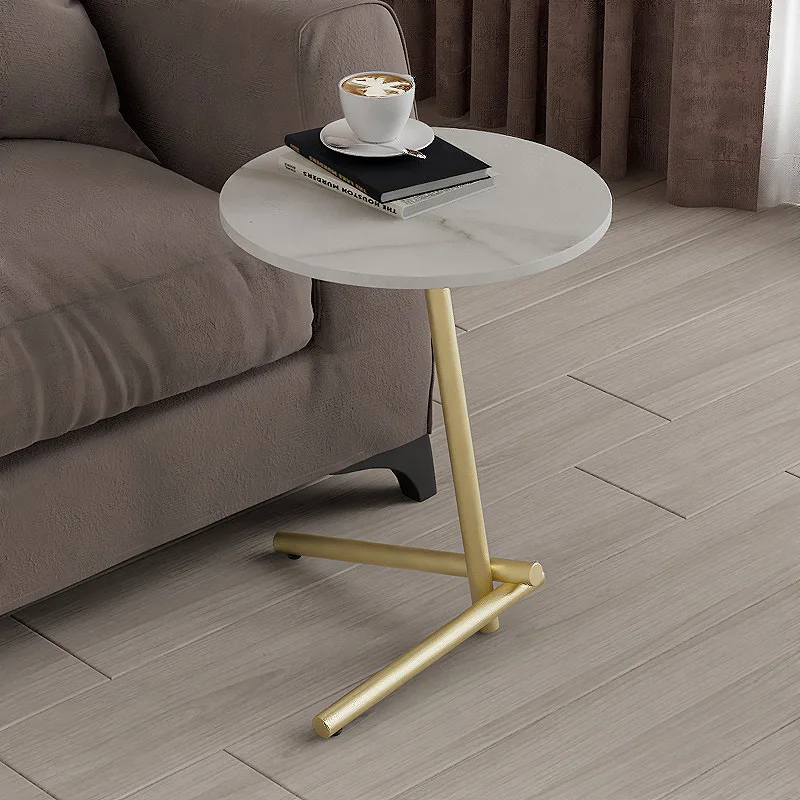 #Modern Stone Slab Side Table, Mini Coffee Table for the Living Room