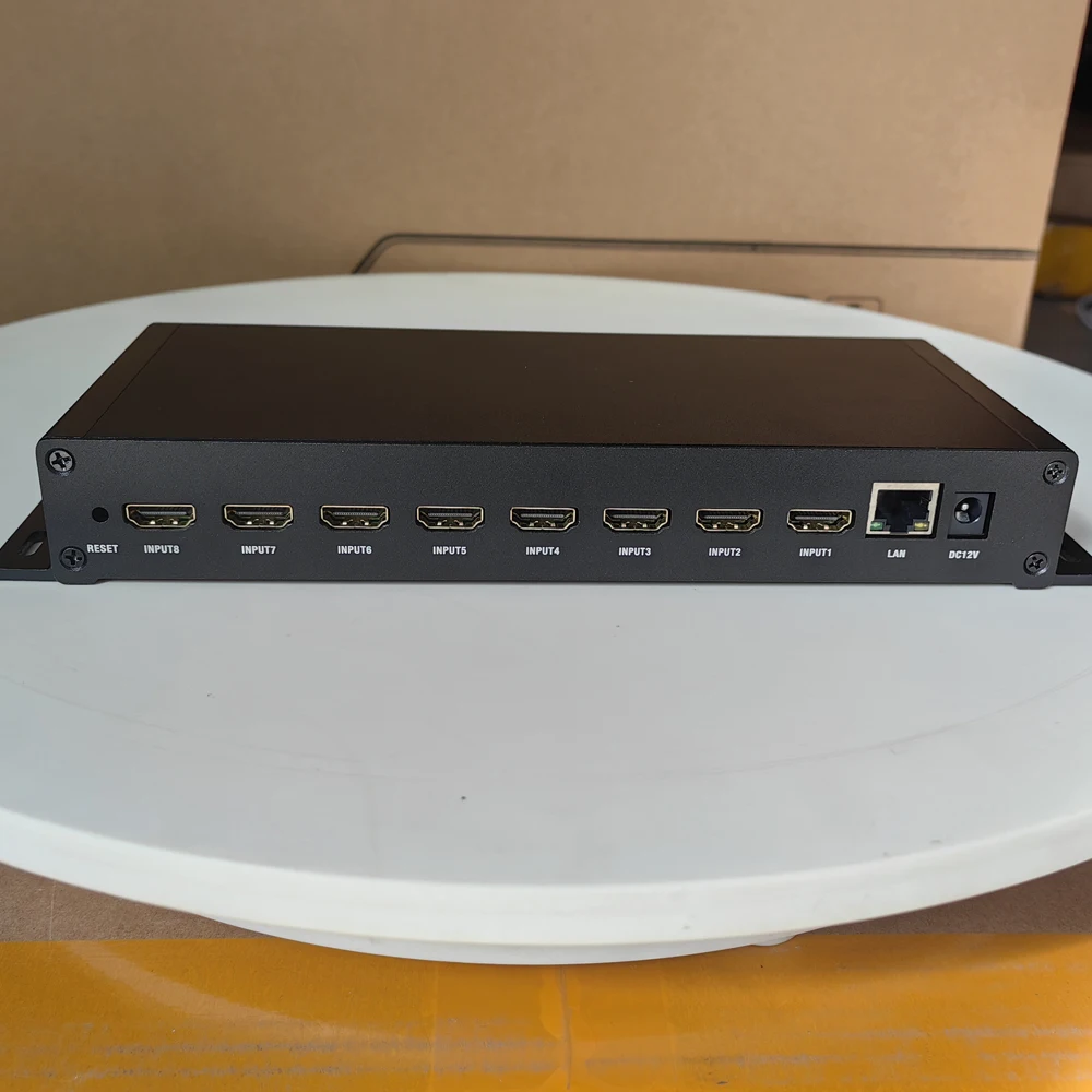 HDMI-Encoder RTSP SRT UDP HTTP Video 1080P H265 H264 Ausrüstung für Radio- und TV-Übertragung 1/4/8 Kanäle HDMI zu IP