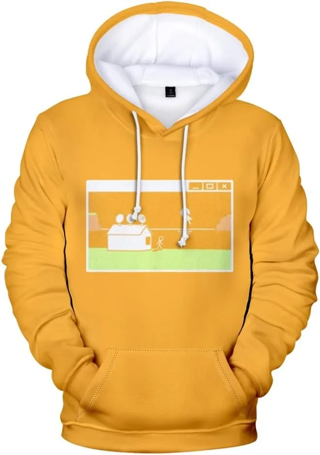 Alan Becker Hoodies Merch Hooded Unisex Fashion Casual Streetwear Sweatshirts Pullovers Hoodie Outwear Sweatshirt 