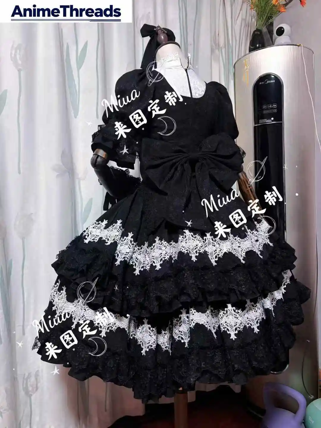 

Костюм для косплея Куруми Токисаки из аниме «Date A Live», наряд для ролевых игр, униформа для вечеринок, одежда для Хэллоуина