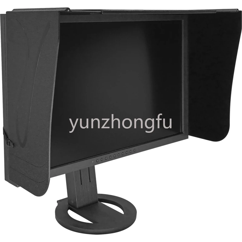 

Professional computer monitor hood 24-inch desktop screen anti-radiation foldable adjustable 17-27 inch universal