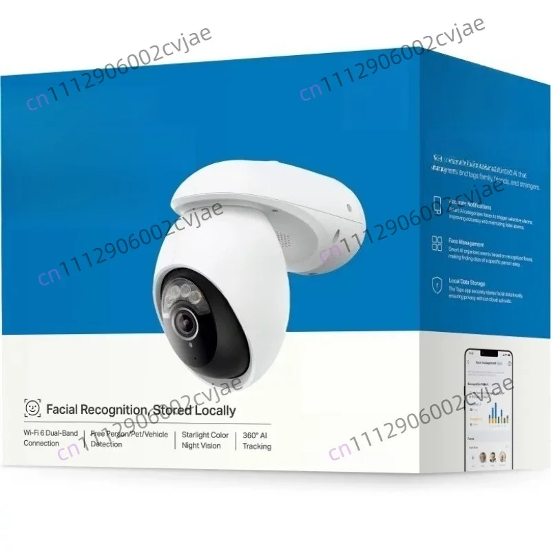 Tapo C560WS C660 KIT Outdoor Rotary WiFi Camera 4K Ultra High Definition Zoom