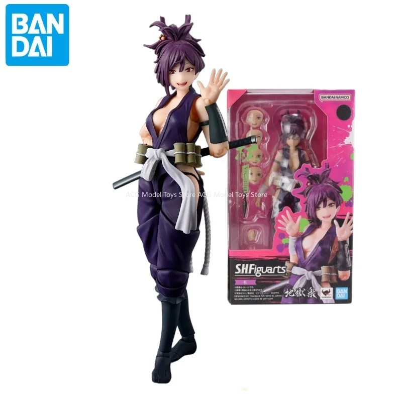 

In Stock Original Bandai S.H.Figuarts SHF Hell's Paradise Yuzuriha Action Figure Toys Collection Model Gift