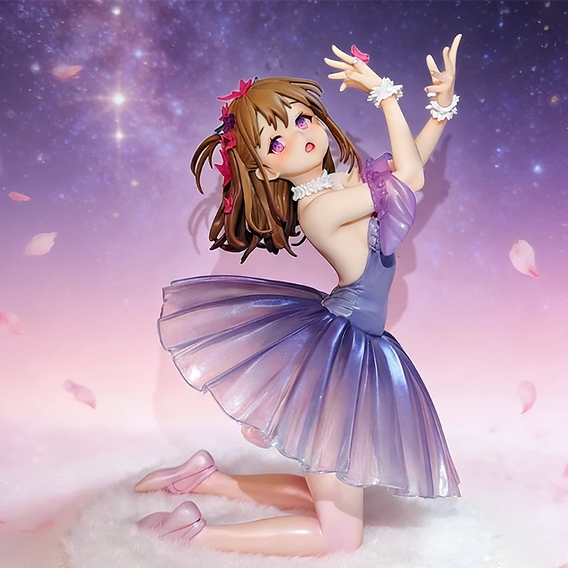 

18cm Anime Stage Gray Ugly Duckling Action Figures Ballerina Girl 1/6 Dolls GK Figure Model PVC Collectible Decor Figurine Gift