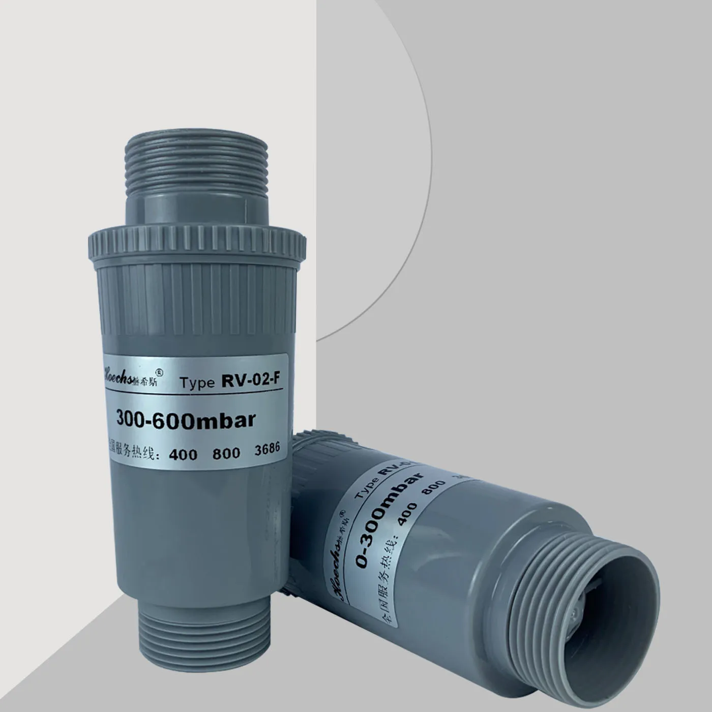 Válvula de Alívio de Pressão do Pvc para o Ventilador Bomba do Vórtice Rv01-f Rv-02-f 41 mm 0600 mm