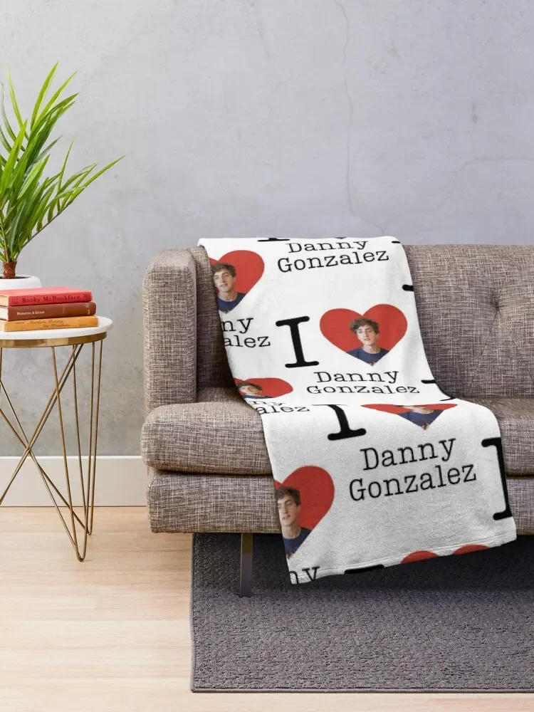 I love Danny Gonzalez Throw Blanket Soft Big Fluffys Large heavy to sleep Blankets