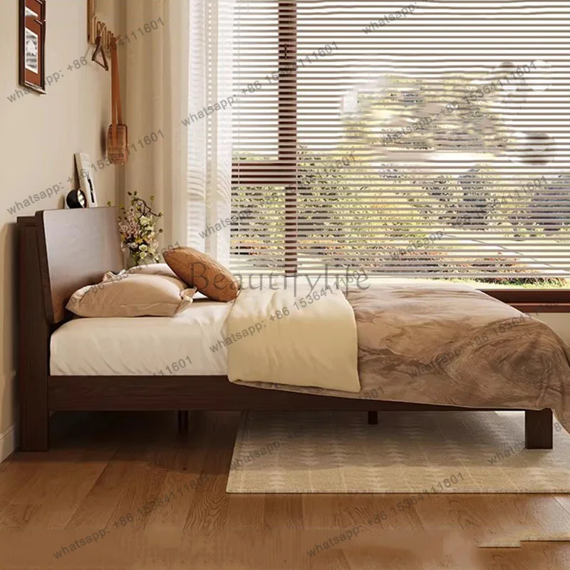 FG Mobile Sleeping Bed Design Girls Floor Modern Luxury Single Double Children Bed Bedroom Letto Matrimoniale Trendy Furniture