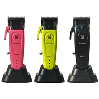 DK-079 Men's Professional Hair Clipper 7200RPM Brushless Motor 10W Full Metal Body DLC Ceramic Titanium Plated Blade Trimmer
