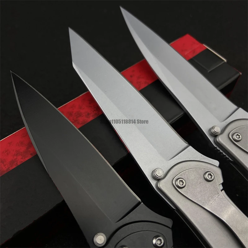1660 EDC مقبض من الفولاذ المقاوم للصدأ سكين للفرد الصيد الدفاع عن النفس التكتيكية أدوات متعددة EDC التخييم بقاء سكينة تكتيكية #2