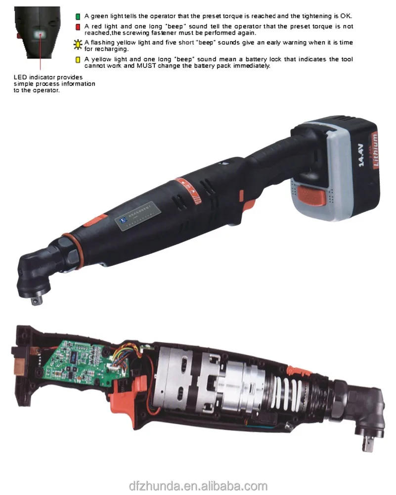 Rechargeable Electric Cordless wrench Tools Shut-off Angle Wrench and Screwdriver