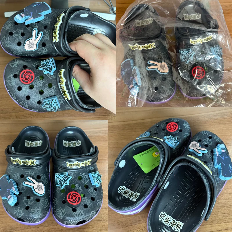 

Anime Jujutsu Kaisen Slippers Gojo Satoru Dwaterproof Water Cool New Cave Shoes Sandal Summer Couple Beach Shoe Birthday Gifts