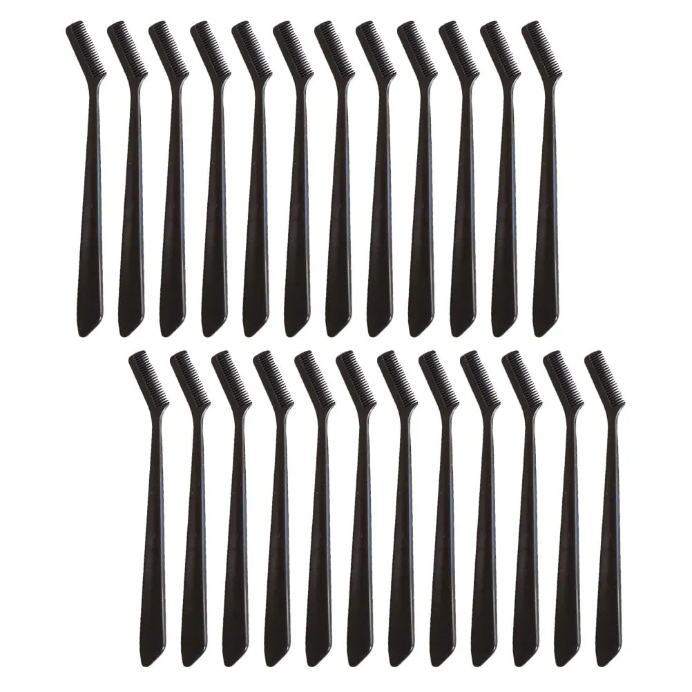 30Pcs 다기능 눈썹 브러쉬 휴대용 속눈썹 빗 내구성이 뛰어난 경량 메이크업 액세서리 가정 여행 사용에 적합