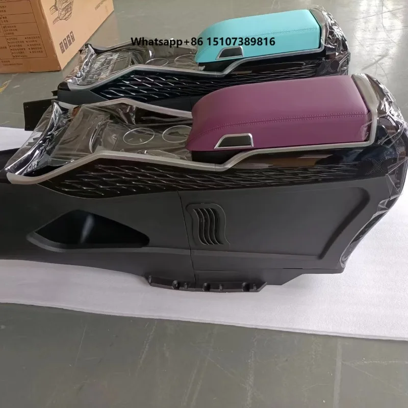 Apoio de Braço de Alta Qualidade para Van, Acessório de Luxo para Interior de Carro, Apoio de Braço Central Automotivo com Geladeira para Retrôfit