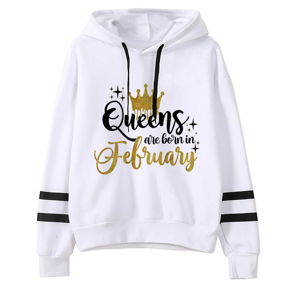 Birthday hoodies women streetwear graphic Winter  sweat y2k clothing female harajuku sweater