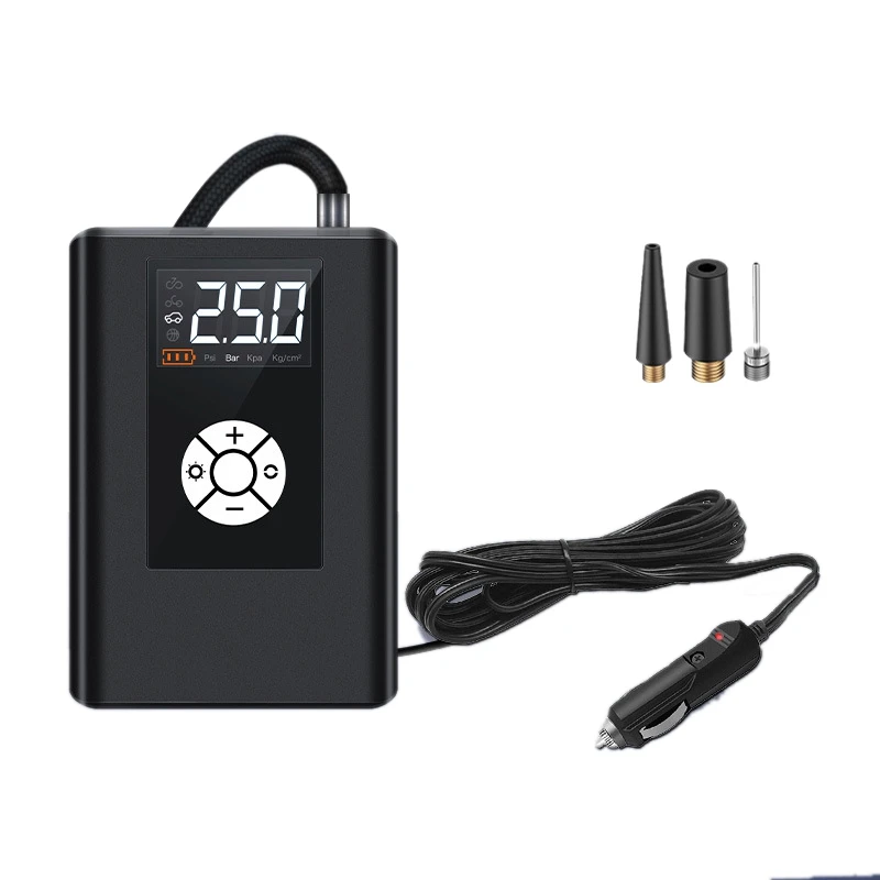 

Rechargeable Air Pump Tire Inflator Portable Compressor Digital Car Tire Pump Suitable For Car Bicycle Tire