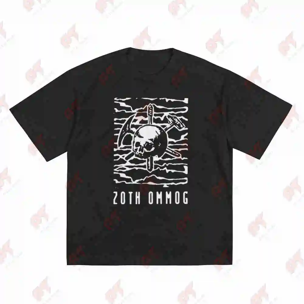 Zoth Ommog Wax Trax EBM Ministry Short Sleeve Tee 100% Cotton T-Shirt