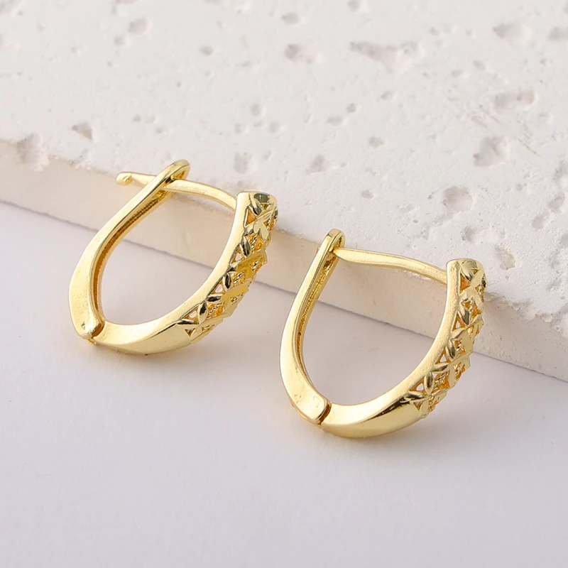 LUIZADA Marokko Trend Goldfarbenes Schmuckset für Party-Design, Ohrringe und Anhänger, Halskette, Armband, Ring-Set für Verlobung – Detail 25