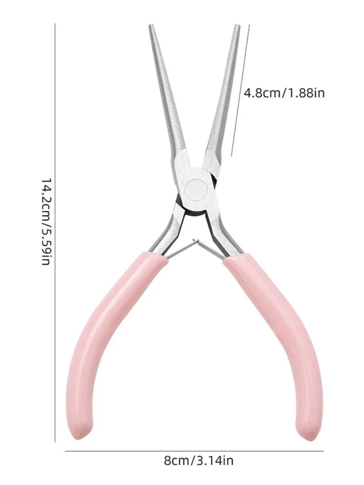 Acrylic Nail C Curve Pincher Pinching Tool Clamp Shaping Tweezers Nails Extension Clips UV Polish Extend Nail Tips Manicure Tool