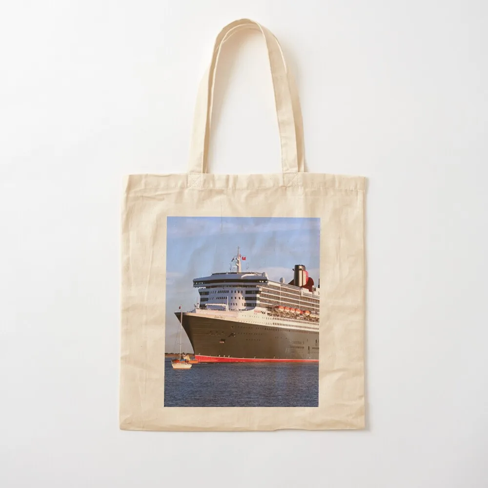 

Queen Mary 2 cruise ship Tote Bag shopper bag women bags cloth bags woman Canvas