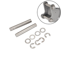 Double E Bucket Stainless Steel Pin with 6mm Outer Diameter for 1/14 RC EC160E E010 E011 Hydraulic Excavator Model Parts