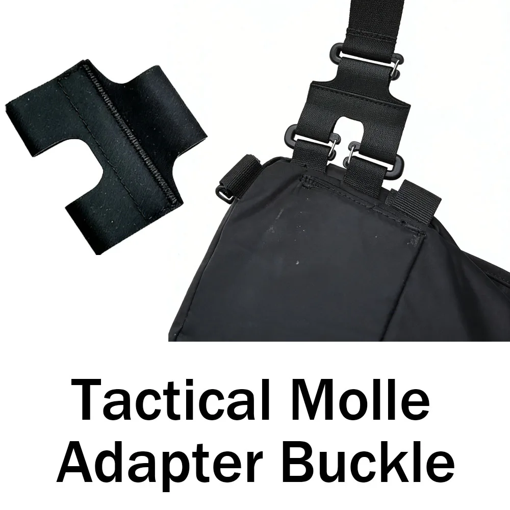 

Тактический адаптер-пряжка Molle 25 мм для конвертации ремней разного размера, соединительный зажим для военной стропы для рюкзаков и жилетов