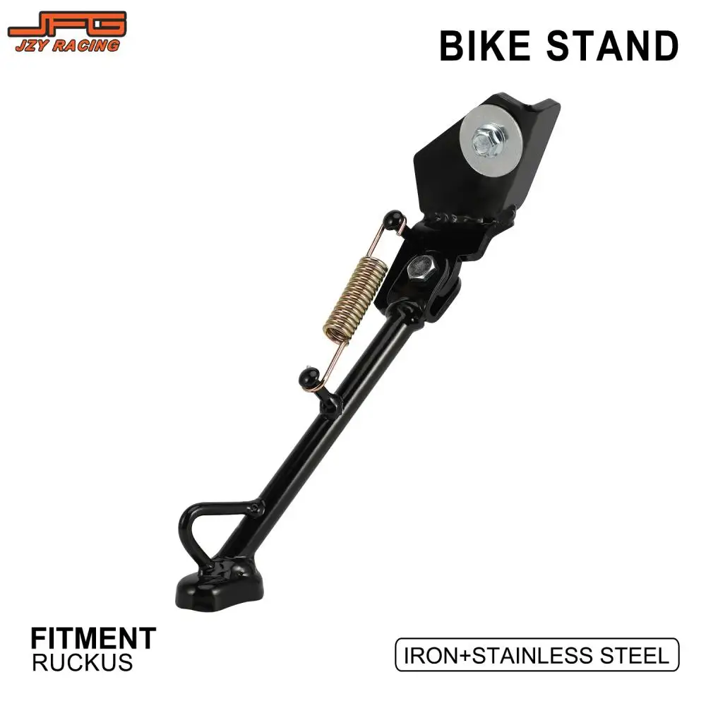 Kickstand Motorcycles Accessories Kick Bracket Adjustable Metal Foot Side Stand Supportor Parking For Honda Ruckus Zoomer Bike