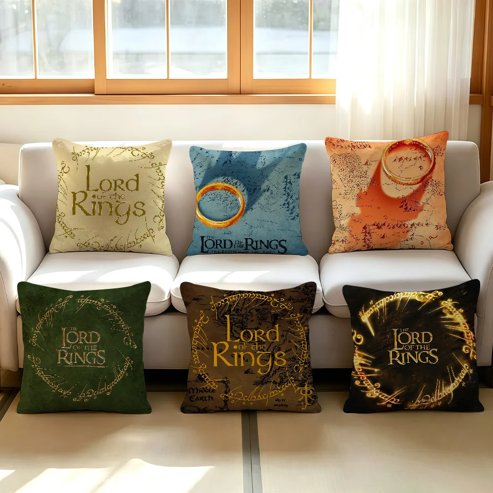 Tv The L-Lord of the R-Rings cushion cover Comfortable Decorative For Bedroom Living room Dormitory Picnic and Holiday