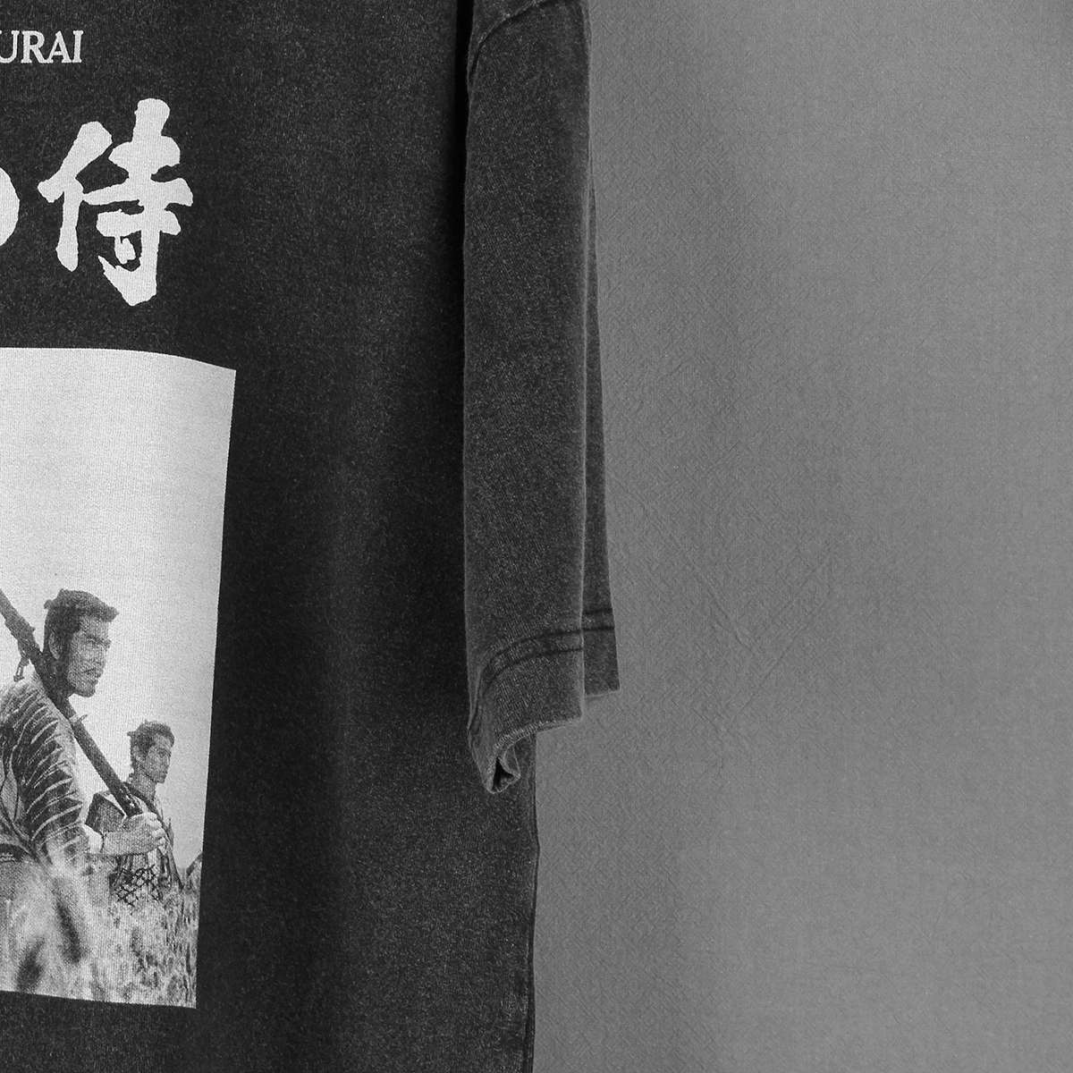 The Seven Samurai T-Shirt Shichinin no samurai Japanese Movie Rashomon Throne of Blood Akira Kurosawa Men Washed Long Sleeves