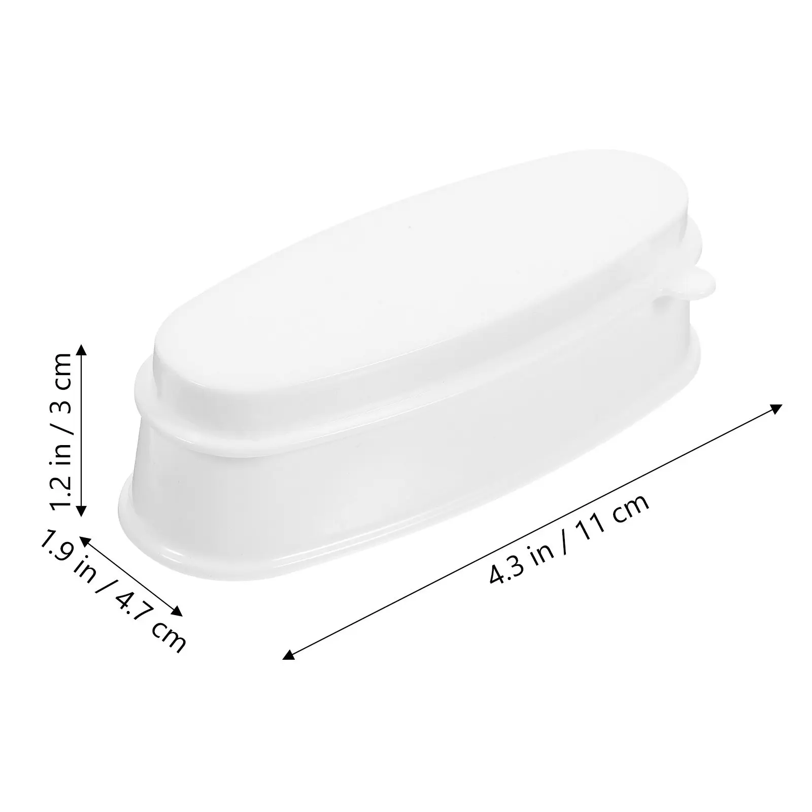 1Pcs French Nail Container Dipping Powder Tray for Manicure DIY Nail Art Tool Elegant Mess Free Application Perfect Finish - view 5