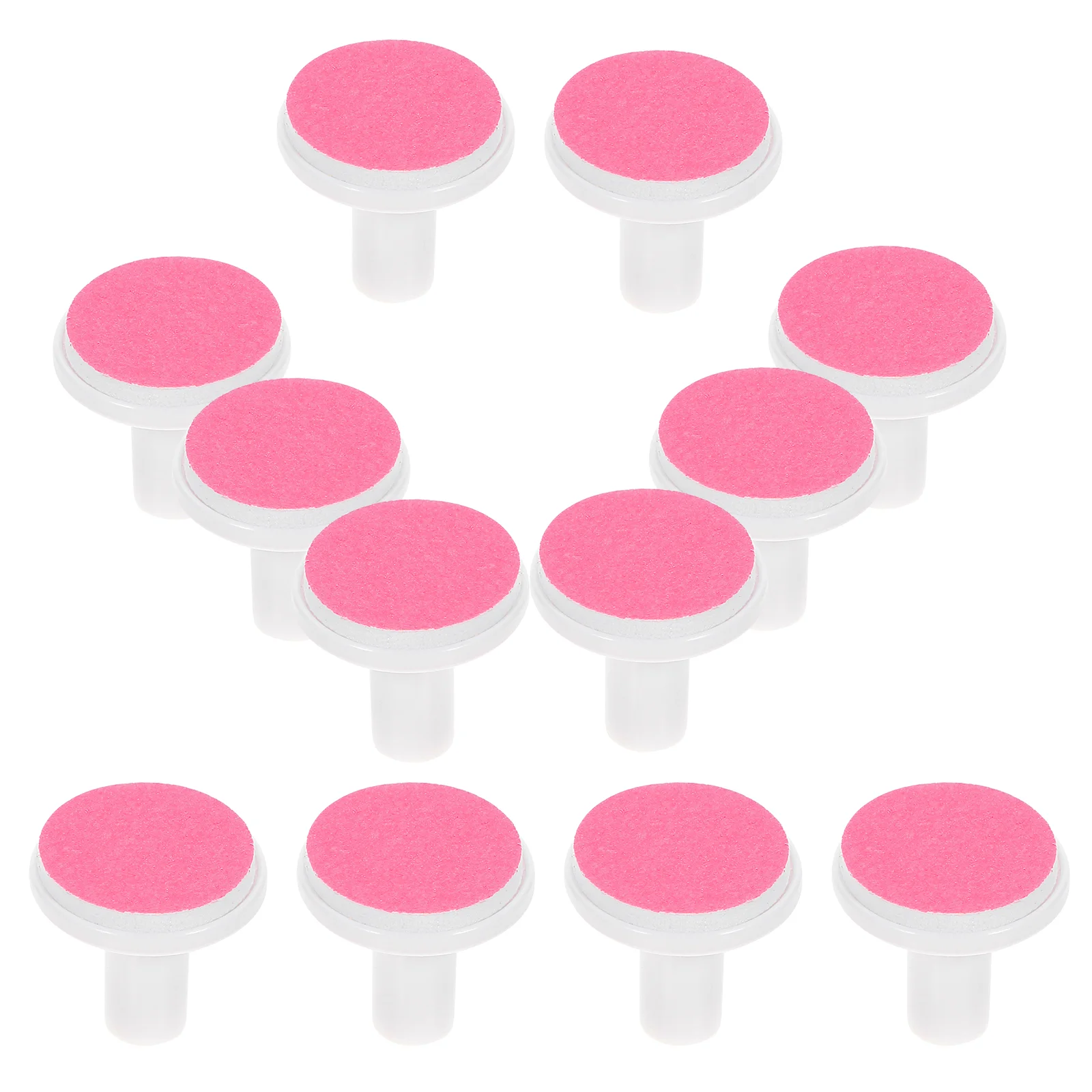 

12 Pcs Spare Grinding Head Accessories for Electric Baby Nail Polisher Grinder Accessory Pads Tool Sandpaper Part Trimmer