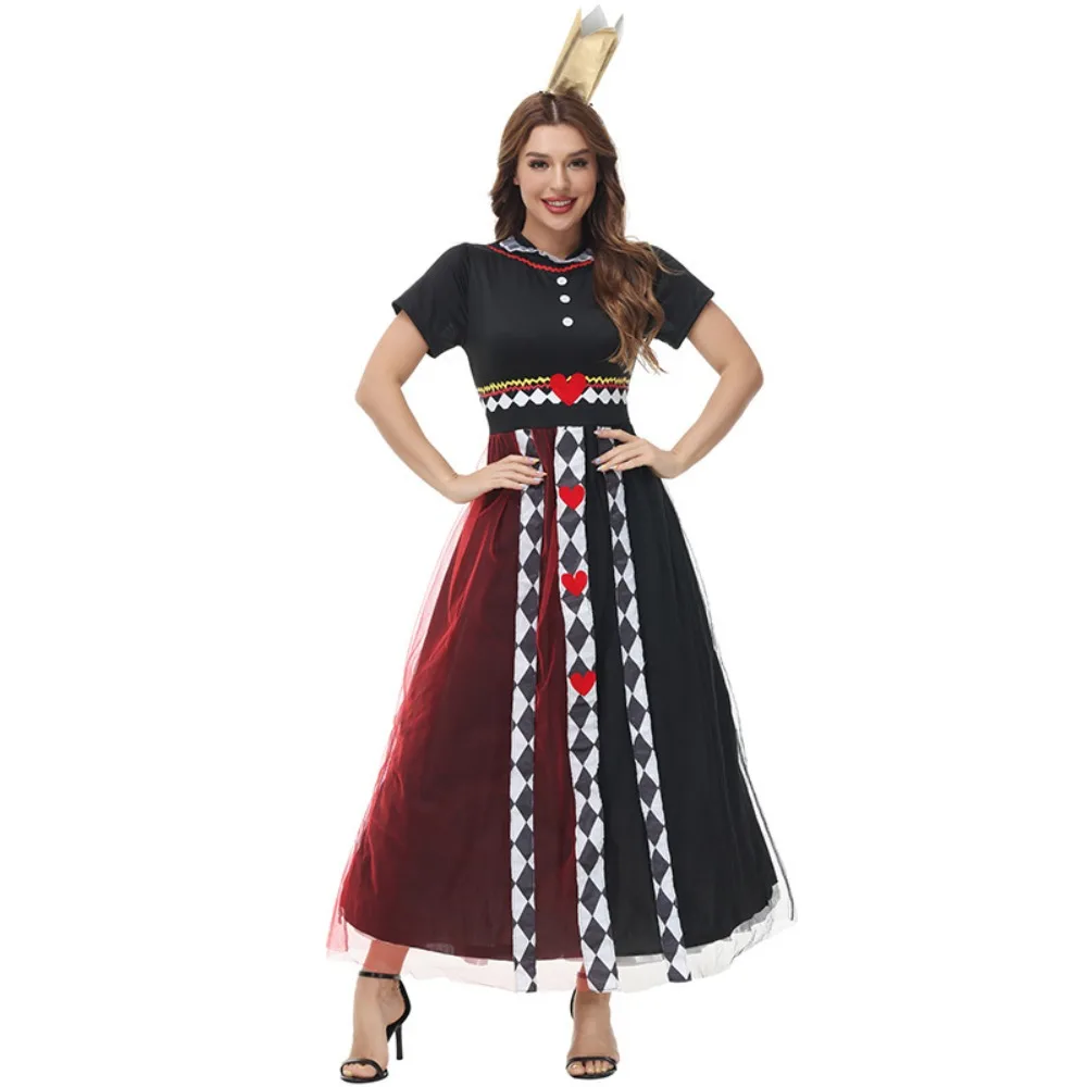 halloween-adult-cosplay-costume-poker-queen-role-playing-costume-makeup-ball-sexy-dress-carnival-stage-performance-costume
