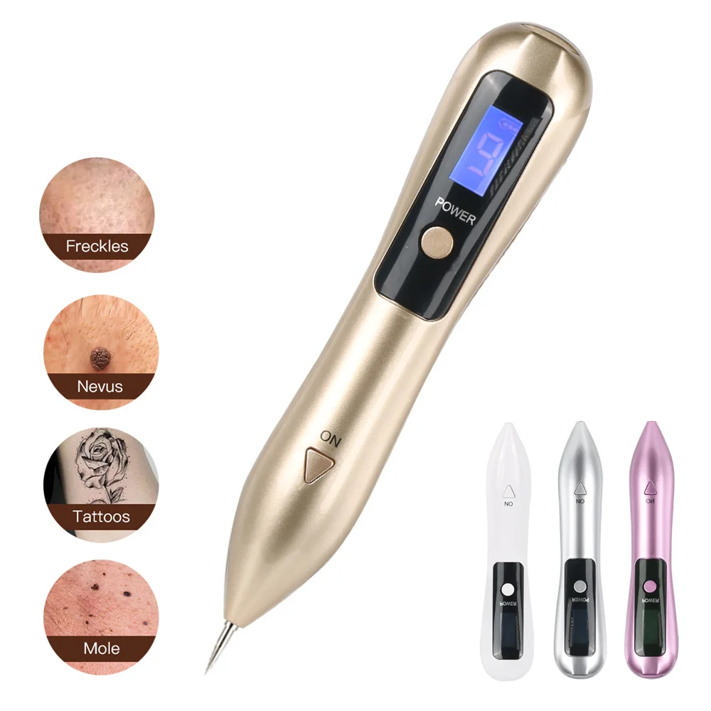 Laser Plasma Pen para Cuidados com a Pele, Remoção Mole, Dark Spot Remover, LCD, Wart Tag, Tattoo Removal, Beauty Tool, Mais novo