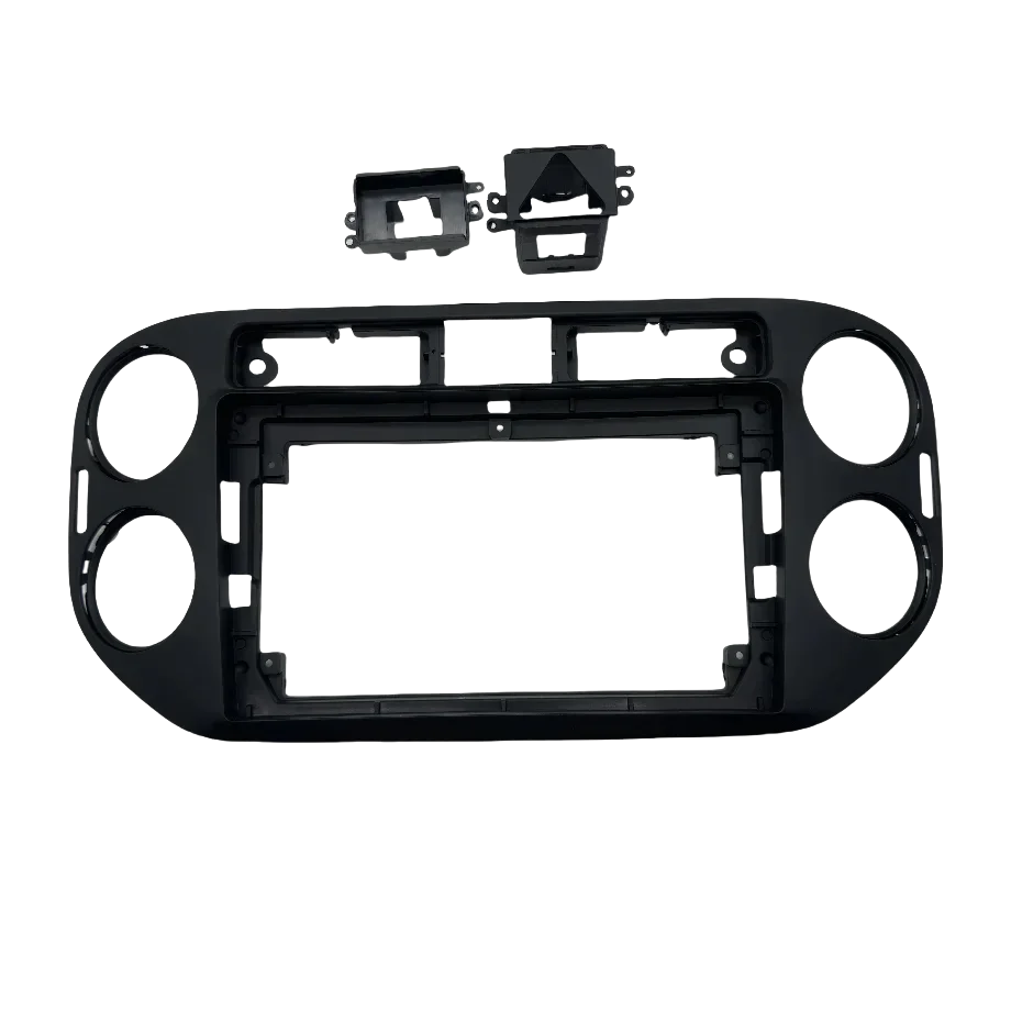 

2din 9-дюймовая автомобильная рама Fascias для Volkswagen Tiguan 2010-2017 Android-радио приборной панели комплект
