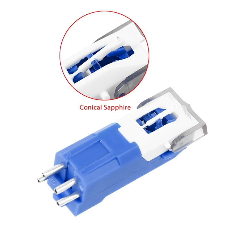 1Pcs Turntable Needle For Record Player Pickup Needles Turntable Cartridge Stylus For Vinyl Disc Record Player Easy To Use